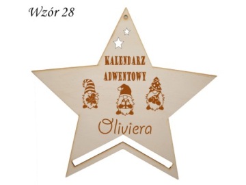 Крафт-бумага календарь приключений эко дом сумки звезда гравировка