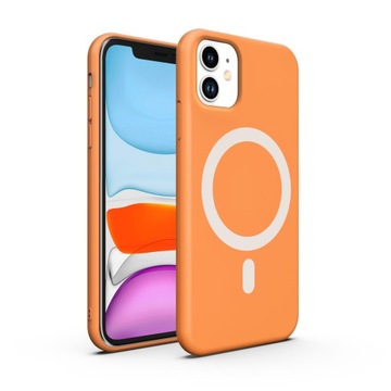 ETUI PREMIUM SILICONE MAGSAFE DO IPHONE 11