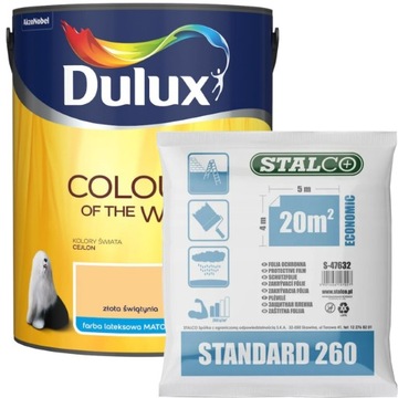 Dulux Kolory Świata Złota Świątynia 5L + GRATIS
