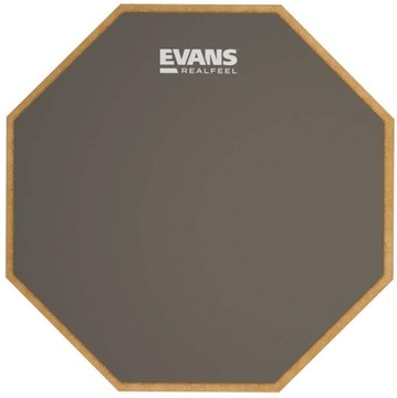 EVANS RF12G -PAD PERKUSYJNY JEDNOSTRONNY + PAŁKI