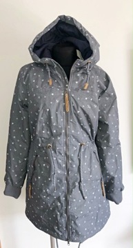 KURTKA PARKA Z KAPTUREM DLA PUSZYSTEJ PANI 46 3XL