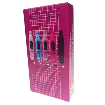 USB-СТАНОК ДЛЯ ФРЕЗИРОВАНИЯ НОГТЕЙ + 5 МАНИКЮРНЫХ ФРЕЗ 3 ЦВЕТА