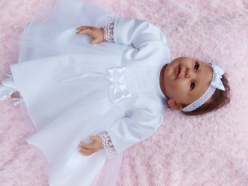 Одежда для крещения - Пальто Платье Шапка Повязка на голову 62 года