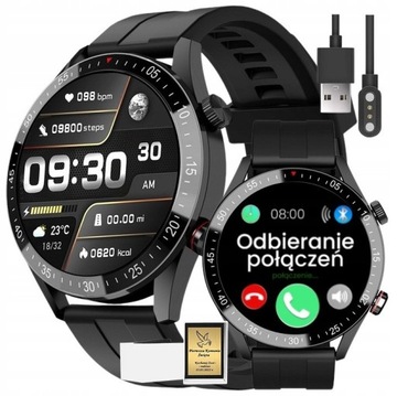 SMARTWATCH DLA CHŁOPCA NA KOMUNIĘ ROZMOWY POLSKIE MENU 270mAh sport +GRAWER