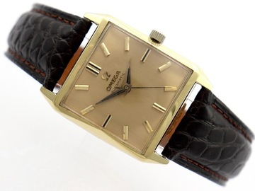 ZEGAREK OMEGA VINTAGE 18K ŻÓŁTE ZŁOTO AUTOMATYCZNY 28MM X 37MM