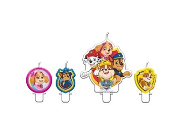 Свечи на день рождения, украшения на день рождения PAW Patrol