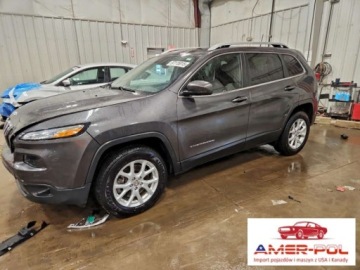 Jeep Cherokee V 2017 Jeep Cherokee 2017r., Latitude, 3.2L, od ubezpieczalni 3.2 Benzyna 275KM