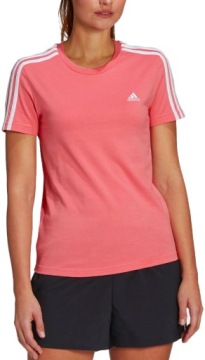 KOSZULKA DAMSKA SPORTOWA T-SHIRT DAMSKI ADIDAS ESSENTIALS SLIM FIT S