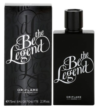 Oriflame BE THE LEGEND woda toaletowa 75ml USZKODZONE