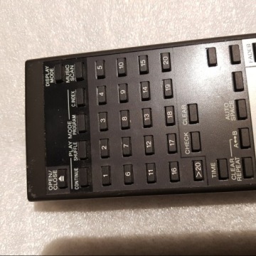 оригинальный SONY RM-D921 пульт дистанционного управления - CD PLAYER / AUDIO