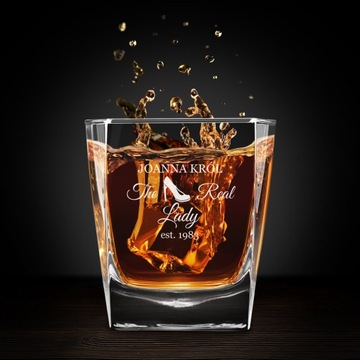 KARAFKA DO WHISKY PREZENT DLA NIEJ GRAWER