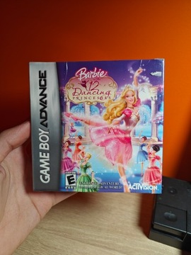 GBA Game Boy Advance Barbie 12 Dancing Princesss, новинка в фольге