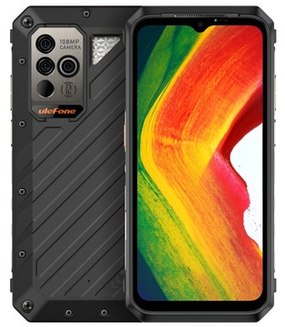 Pancerny Smartfon UleFone Armor 18T Ultra 12/512GB 120Hz Czarny + Gratis