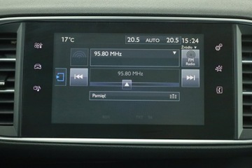 Peugeot 308 II Hatchback 5d 1.2 PureTech 110KM 2016 Peugeot 308 1.2 PureTech, Salon Polska, Klima, zdjęcie 10