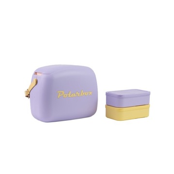 Polarbox Lunch 6L POP Malva Śniadaniówka Mini Lodówka