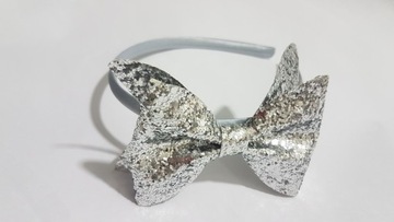 OPASKA kokarda SREBRNA BROKATOWA ROZ. UNIWERSALNY