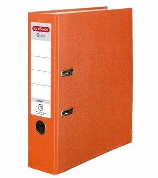 Segregator HERLITZ A4/80 pomarańczowy