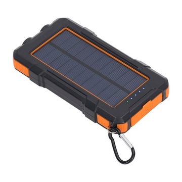 Солнечная батарея ABS 20000 мАч с 2 светодиодными бусинами