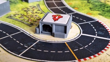 Турбо-настольная игра Особенности Terrain, гаражи, аксессуары, соответствующие игре