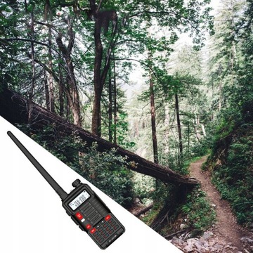 Рация Baofeng UV-10R 10 Вт 4800 мАч черная
