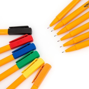 Rystor Thinner Pen 0,4 мм RC04 Набор из 12 предметов в футляре