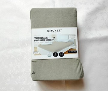 PRZEŚCIERADŁO SMUKEE 200x200x25 bawełna