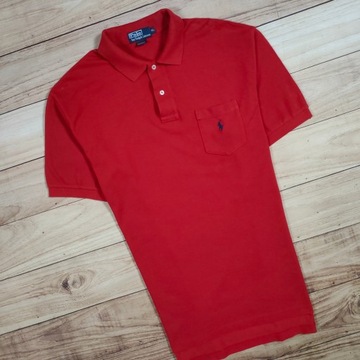 POLO RALPH LAUREN Koszulka Polo Męska z Kieszonką Logo r. XL