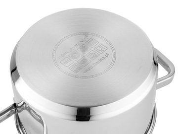 Набор кастрюль Florina Dover, нержавеющая сталь, 8 предм.