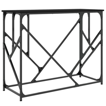 Консольный столик vidaXL Черный 100x40x80 см Материал дерева