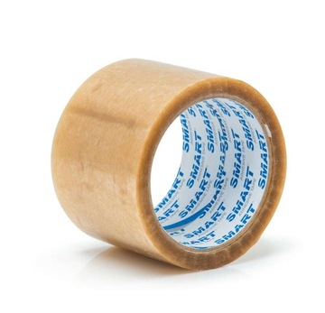 Taśma Pakowa Klejąca 75mm/60m Solvent Transparent