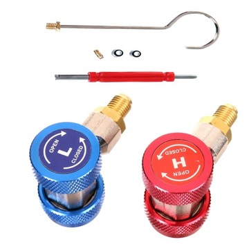 S-AC134A КОМПЛЕКТ ДЛЯ ПРОВЕРКИ УТЕЧЕК И ЗАПРАВКИ ТЕСТЕРА КОНДИЦИОНЕРА ВОЗДУХА