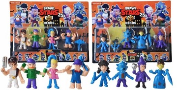 ZESTAW FIGUREK BRAWL STARS FIGURKI Z GRY 8 SZT