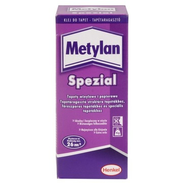 КЛЕЙ ДЛЯ ВИНИЛОВЫХ И БУМАЖНЫХ ОБОЕВ METYLAN SPEZIAL 200G
