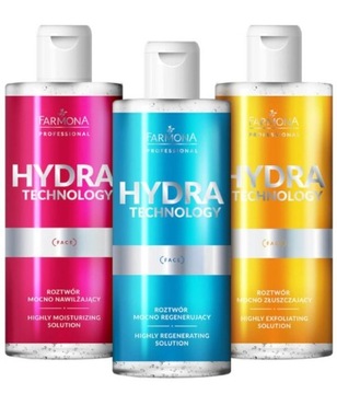 FARMONA HYDRA TECHNOLOGY ZESTAW ROZTWORÓW-3x500ml