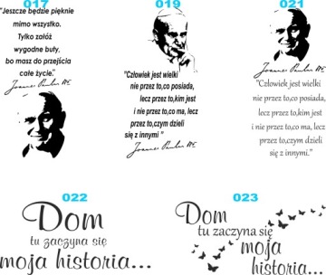 Наклейка на стене наклейка Цитата надпись Dom Rodzina