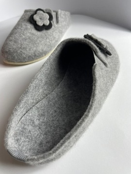 Bambosze Women's Welt Slippers Удобные домашние -изготовленные Ciapa Slippers теплые