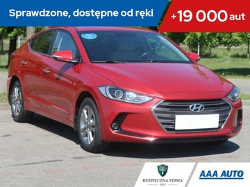 Hyundai Elantra VI Sedan 1.6 MPI 128KM 2017 Hyundai Elantra 1.6 CVVT, Salon Polska