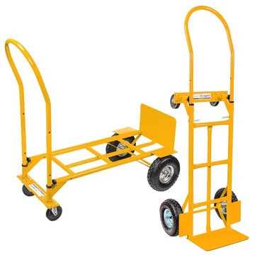 Wózek transportowy MŁYNARKA 2w1 ROZKŁADANY magazynowy taczkowy 250KG Mega-M