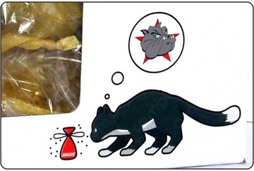 Отпугиватель кошек KUNAGONE для автомобиля и дома 6 шт.