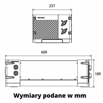 Power bank solarny OFF-GRID 3kWh 2x230V