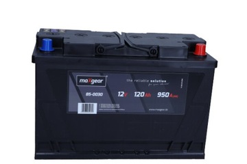 AKUMULATOR 12V 120AH/950A L- 350X175X230
