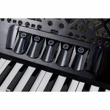 Startone Piano Accordion 72 Black MKII Клавишный аккордеон + футляр