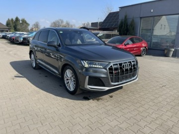 Audi Q7 II SQ7 Facelifting 4.0 TDI 435KM 2020 Audi SQ7 4x4 Sline Kamery360 Pneumatka Pamięć
