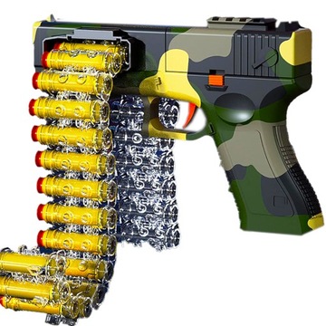 GLOCK ARROW GUN ПОЛУАВТОМАТИЧЕСКИЙ ПУСК NERF + 20 ДРОТИКОВ