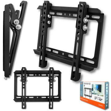 MOCNY UCHWYT ŚCIENNY DO TELEWIZORA 17 - 42