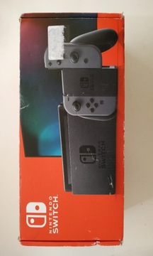 NINTENDO SWITCH 210201 СЕРАЯ КОНСОЛЬ ПОВРЕЖДЕНА