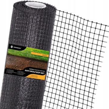 СЕТКА ПРОТИВ КРОТОВ СИЛА ПРЕМИУМ 2х100м 45г ПЛОТНАЯ ПРОЧНАЯ