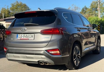 Hyundai Santa Fe IV SUV 2.0 CRDi 185KM 2020 Hyundai Santa Fe 1WL Salon PL FV23 Panorama ACC Martwe Pole Skora Kamera360, zdjęcie 3