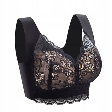 BIUSTONOSZ STANIK DUŻY SOFT BRA TOP LACE BRA