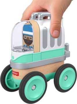 Fisher Price Autko drewniane elementy Kamper GFJ21